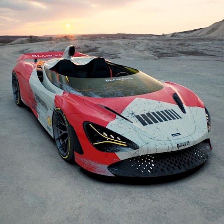  McLaren 720S Speedster Concept by Charlie Automotive 2019 года  (фото 2 из 12)